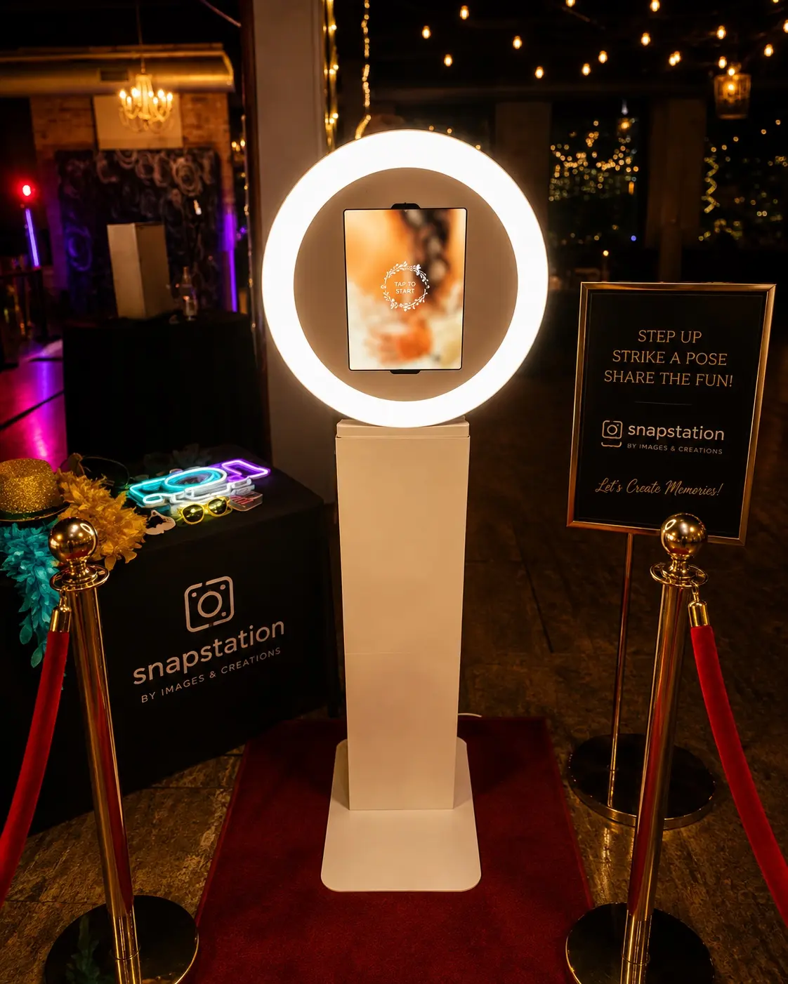 Snap Station at a real event by Images & Creations