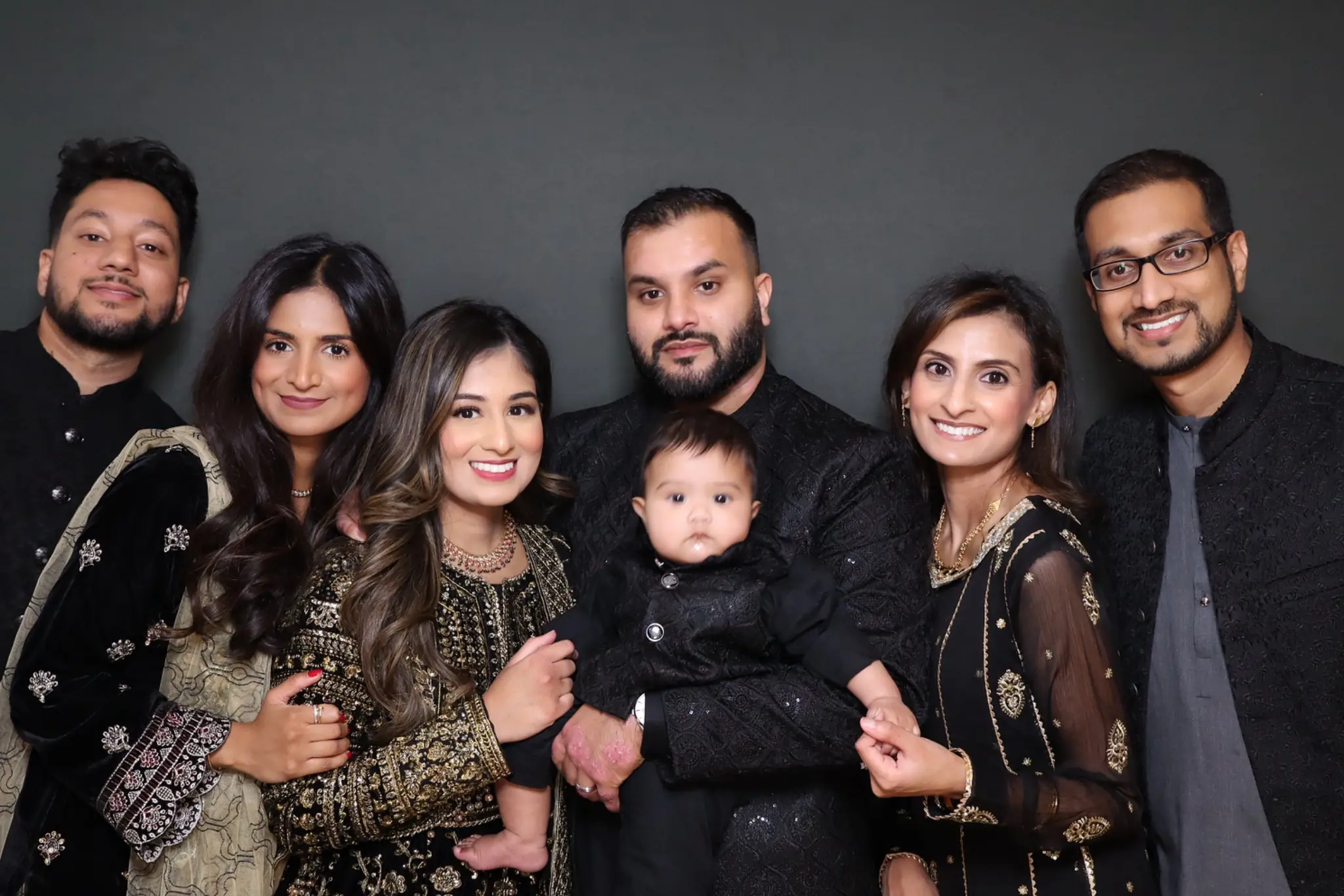 Large group fitting comfortably into a DSLR booth photograph by Images & Creations