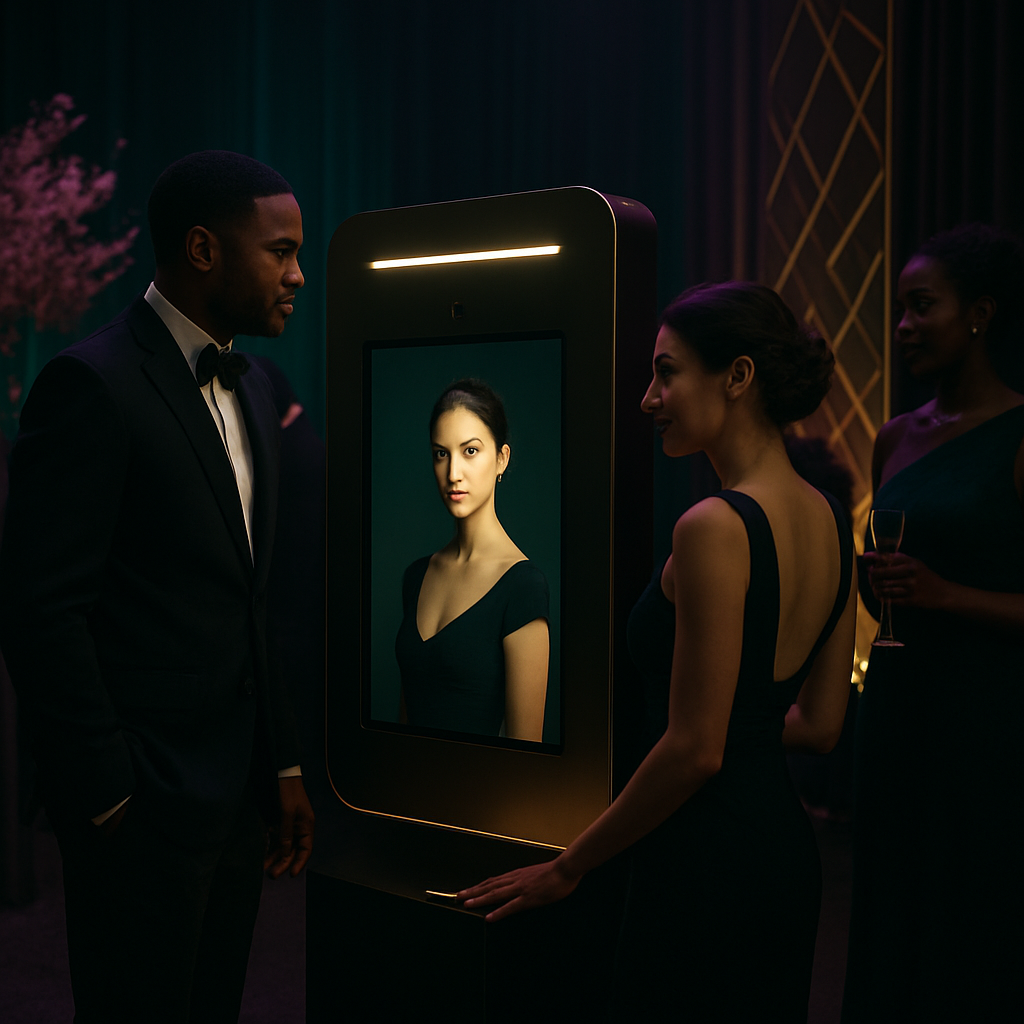 Luxury branded event activation by Images & Creations